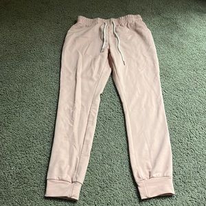 pink sweats, size s